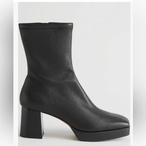 Other stories black booties